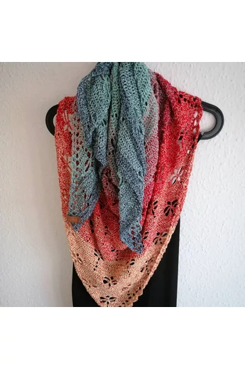 szitakötő kendő